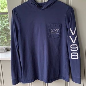 Vineyard Vines hooded long sleeve T-shirt